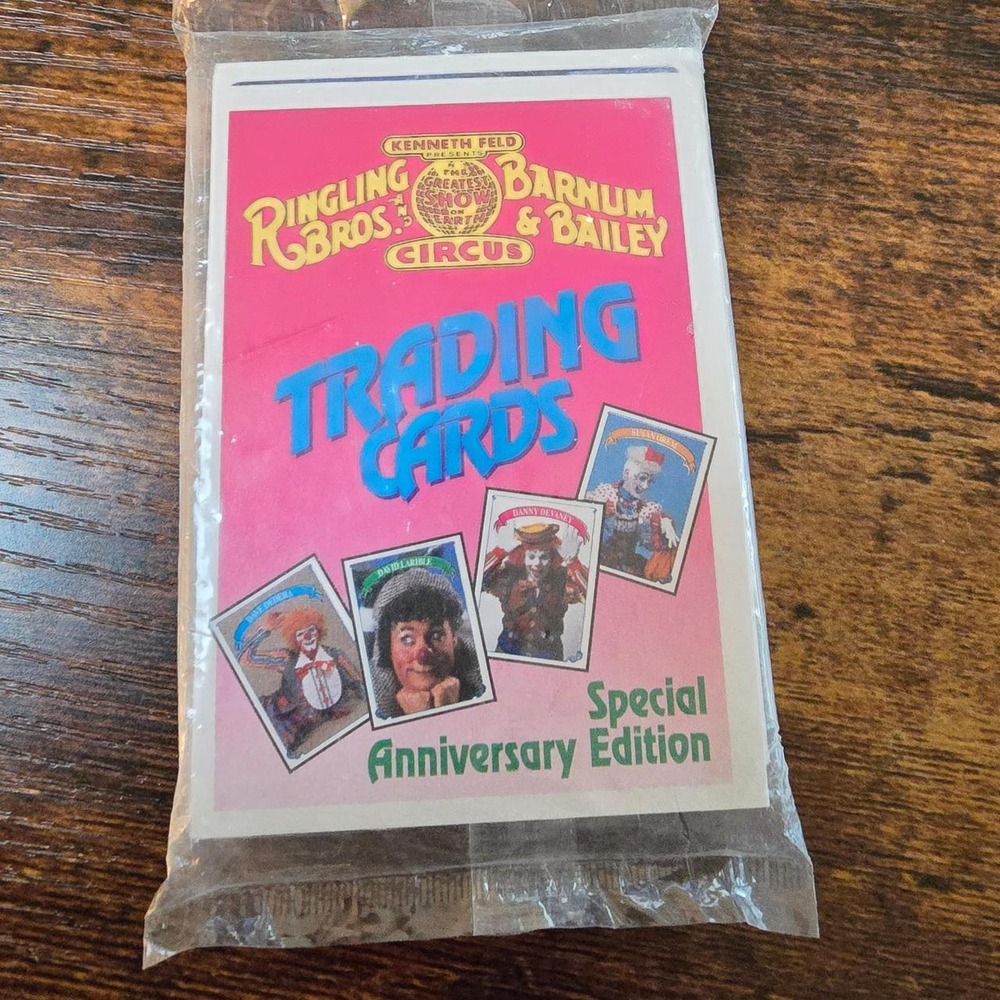 1993 Ringling Bros & Barnum Bailey Circus trading cards